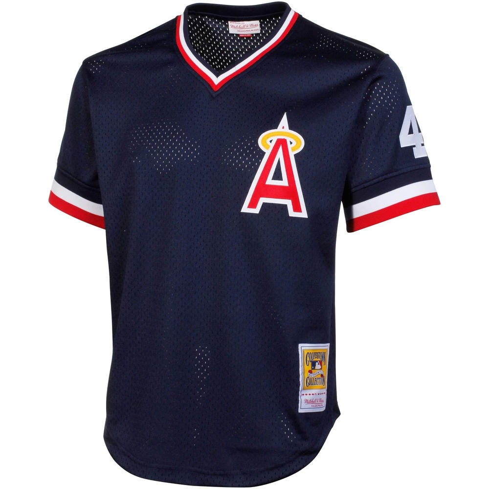 Mitchell & Ness Los Angeles Angels Cooperstown‎ Fan Jersey Small New With Tags
